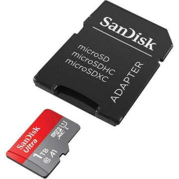 SanDisk 1TB Ultra microSD UHS-I spominska kartica z adapterjem