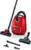 Bosch BGB41PET1 sesalnik z vrečko, rdeč