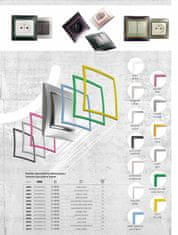 shumee DOMO srebrn dekorativni notranji okvir Kanlux 26002
