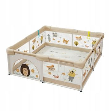 shumee OTROŠKA IGRICA VELIKA XXL 180x200cm + PODLOGA + 100 ŽOGIC Prevleka ZA SUHI BAZEN