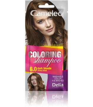 DELIA Delia Cosmetics Cameleo barvni šampon 6.0 temno blond