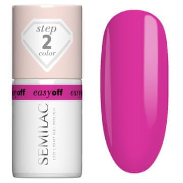shumee SEMILAC Hibridni lak za nohte Easy Off Led Light Magenta Crush 7 ml