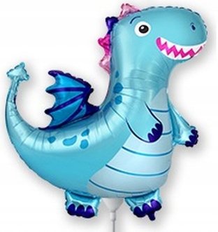 shumee 14" FX folija balon - modri zmaj