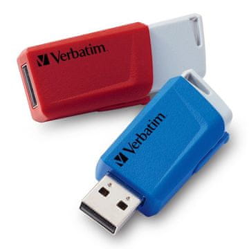 shumee Verbatim Store 'n' Click USB ključek 32 GB USB 3.0 (2 kosa)
