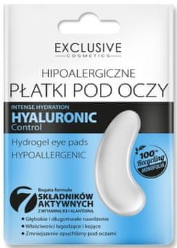 shumee EKSKLUZIVNA KOZMETIKA Hipoalergeni vlažilni obliži za oči s hialuronsko kontrolo 1 par