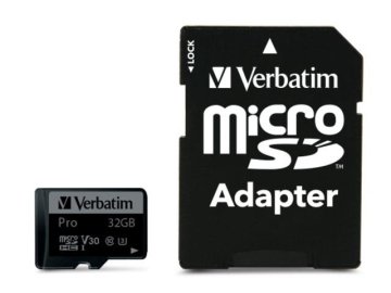 shumee Pomnilniška kartica Verbatim 32GB Class 10 UHS-1 MicroSDHC + SD adapter