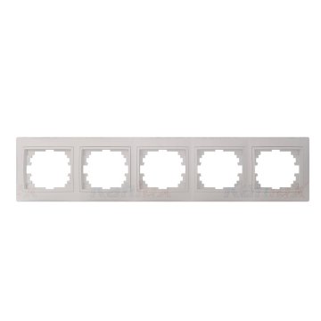 shumee Petdelni horizontalni okvir DOMO biserno bel Kanlux 25002