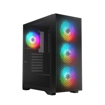 shumee LOGIC DART PRO ARGB MIDI ohišje USB 3.0 x 2 USB-C x 1 črne barve