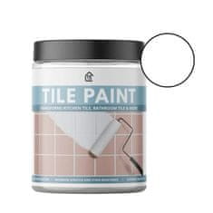 Smania TilePaint Premium premaz za keramične ploščice (300 g), barva za ploščice v kopalnici in kuhinji, samonivelirni keramični premaz bela