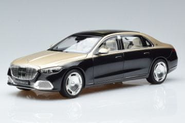 shumee Mercedes Maybach S680 4Matic X223 zlato črna kovinska Norev 1/18