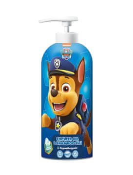 shumee TAČKE NA PATRULJI 2-v-1 gel za prhanje in šampon - žvečilni gumi Chase 1000 ml