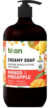 shumee BIO NATURELL Kremno tekoče milo s pumpico Mango in ananas 946 ml