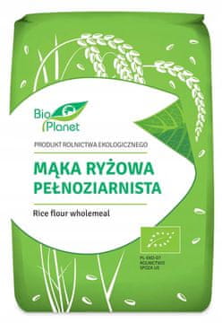 shumee POLNOZRNATA RIŽEVA MOKA BREZ GLUTENA BIO 1 kg - BIO PLANET