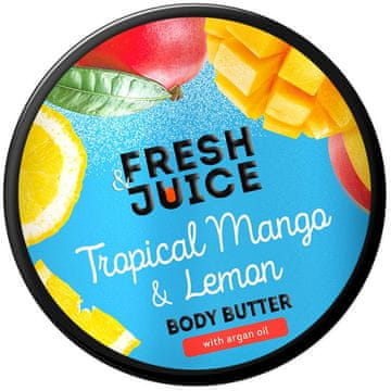 shumee SVEŽ SOK Maslo za telo z mangom in limono 200 ml