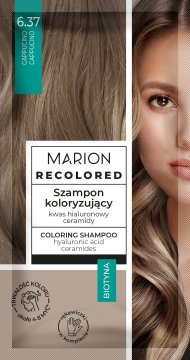 shumee MARION Recolored Color šampon št. 6.37 Cappuccino (4-8 pranj) 35 ml