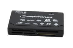 Esperanza Univerzalni bralnik pomnilniških kartic Esperanza EA119 USB 2.0