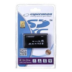 Esperanza Univerzalni bralnik pomnilniških kartic Esperanza EA119 USB 2.0