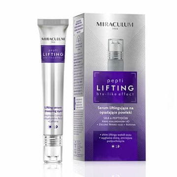 MIRACULUM MIRACULUM Pepti Lifting lifting serum za povešene veke za dan in noč 20 ml