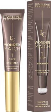 Eveline EVELINE Wonder Match ultra kremni bronzer v tubi z aplikatorjem - št. 01 14 ml