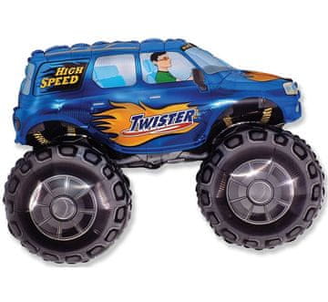 Flexmetal 24" folija balon - avto TWISTER (moder)