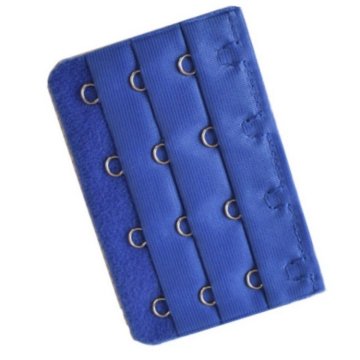 shumee Podaljšek za modrček s 4 vrstami kavljev, moder