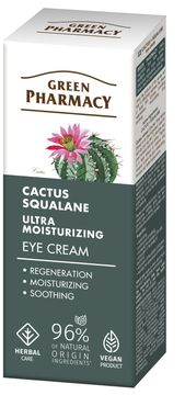ELFA PHARM GREEN PHARMACY Kaktus + Skvalan Ultra vlažilna krema za oči 15 ml