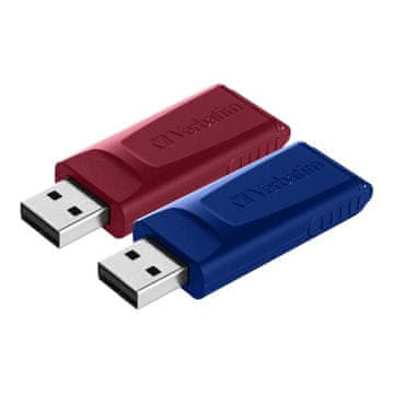 shumee Verbatim Store 'n' Go Slider USB ključek 32 GB USB 2.0 (2 kosa)