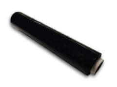 shumee Črna stretch folija za ročno ovijanje. Črna stretch folija, 50 cm, 2,5 kg, debelina 23 my.