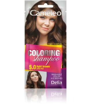 shumee Delia Cosmetics Cameleo barvni šampon 5.0 svetlo rjava