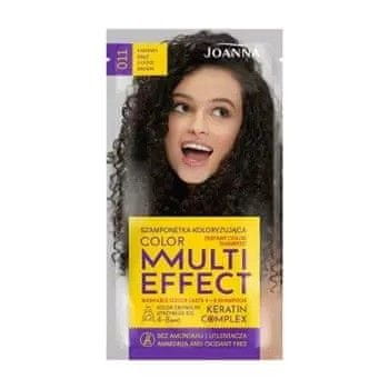 shumee Joanna Multi Effect Color Keratin Complex šampon št. 11 kavno rjava 35 g