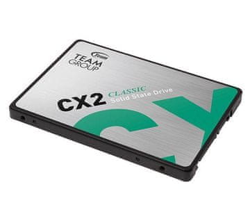 shumee SSD pogon Team Group CX2 256 GB SATA III 2,5" (520/430 MB/s) 7 mm
