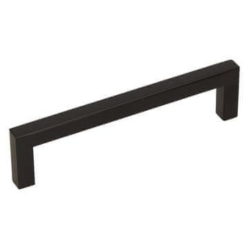 GAMET Ročaj UU86, super mat črn, 128 mm
