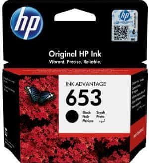 shumee Črna kartuša s črnilom HP 653 (3YM75AE)