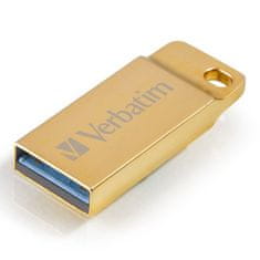 Verbatim Metal Executive 32GB USB 3.0 zlati USB ključek