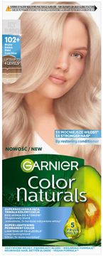 shumee Barva za lase GARNIER Color Naturals Creme št. 102+ ledeno srebrno blond 112 ml