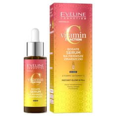 Eveline EVELINE Vitamin C 3xAction Rich Serum proti prvim gubam ponoči 30 ml