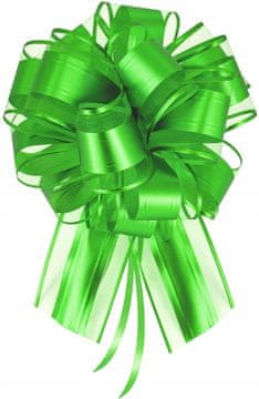 PartyPal ZELENA pentlja za darila, rojstne dneve, poroke, krst, 20 cm