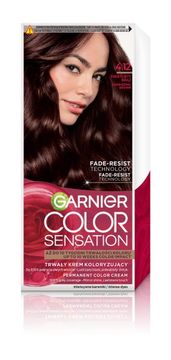 shumee GARNIER Color Sensation barvna krema št. 4.12 - svetleče rjava 1 pakiranje