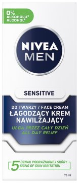 shumee NIVEA MEN Sensitive blaga krema za obraz 75 ml