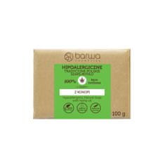 BARWA Sivo milo v prahu, hipoalergeno barvno tradicionalno poliranje s konopljinim oljem 100 g