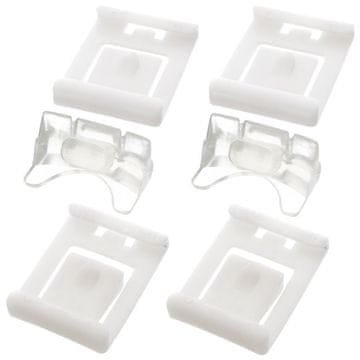 shumee Audi 80 B2 78-87 komplet vodil drsnikov prednjih sedežev 6 kos. Set