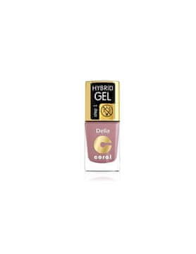 DELIA Delia Cosmetics Coral Hybrid Gel lak za nohte št. 44 čajno roza 11 ml