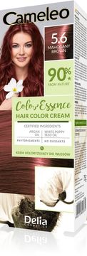 shumee DELIA COSMETICS Cameleo Color Essence barvna krema št. 5.6 - mahagoni rjava 1 paket