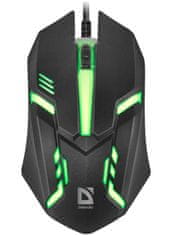shumee Defender CYBER MB-560L 1200dpi 3P žična miška črne barve