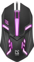 shumee Defender CYBER MB-560L 1200dpi 3P žična miška črne barve