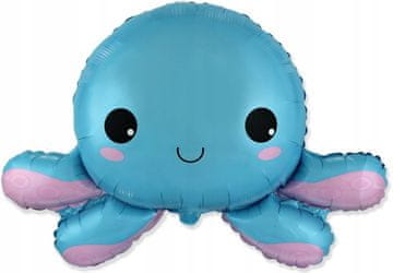 shumee 24-palčni FX folija balon - Vesela hobotnica