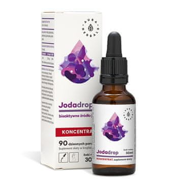 shumee AURA HERBALS Jodadrop Bioaktivni vir joda - koncentrat - prehransko dopolnilo v kapljicah 30 ml