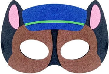 shumee Filcasta maska Paw Patrol Chase 18x12 cm 1 kos.