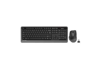 shumee Komplet brezžične tipkovnice in miške A4Tech Fstyler FG1035 RF
