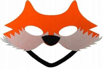 shumee Felt FOX maska Sly Fox jesenski kostum preobleka